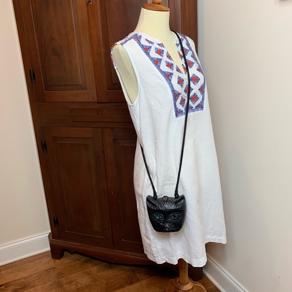 Timmy Woods black cat purse green eyes - Picture 2 of 8